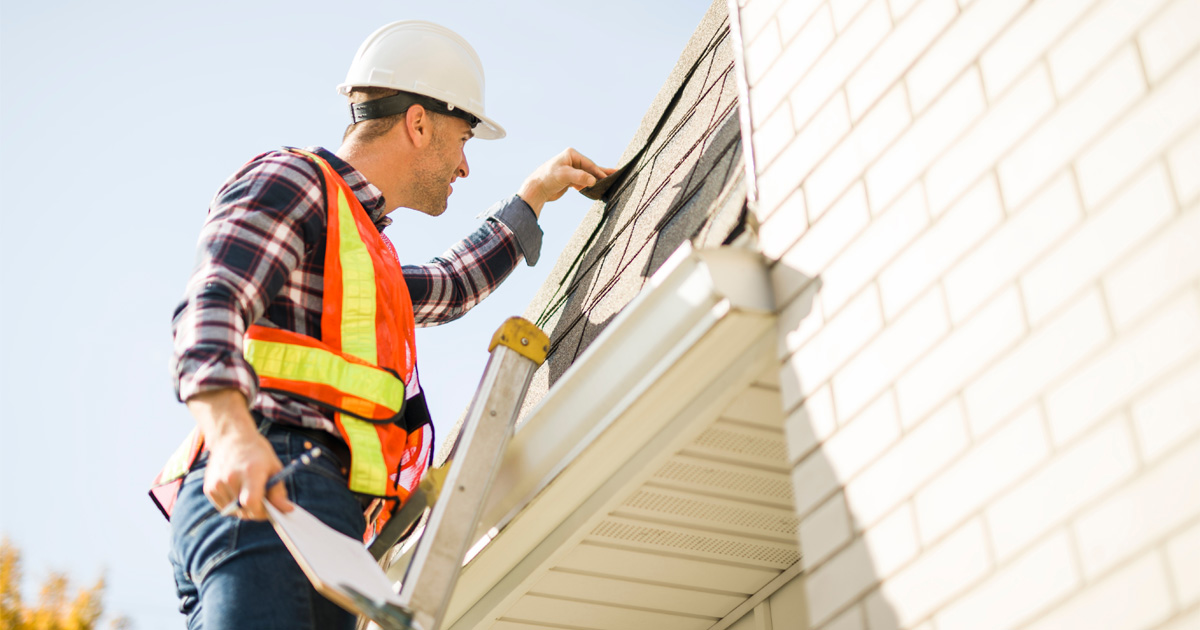 roof inspection identifying early signs of roof damage