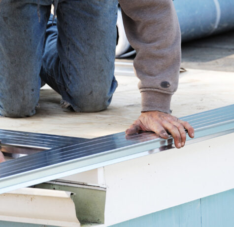 Roof Flashing installed around roof features to help protect a residential home from water intrusion