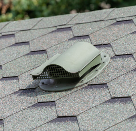 Roof Ventilation helping improve attic airflow and protect a residential roofing system